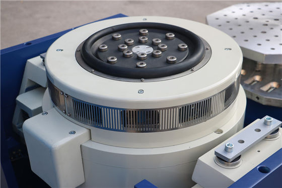 ভালো দাম 60kN কম্পন পরীক্ষা ব্যবস্থা ১.২ মিটার অনুভূমিক উল্লম্ব টেবিলের সাথে অনলাইন