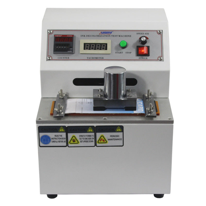 40W 20N Printing Ink Cartridge Abrasion Testing Machine